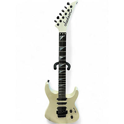 Used Jackson American Series Soloist SL3 Platinum Pearl Solid Body Electric Guitar