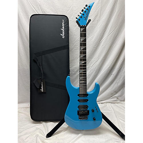 Jackson Used Jackson American Series Soloist SL3 Riviera Blue Solid Body Electric Guitar Riviera Blue