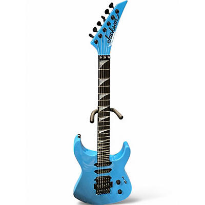 Used Jackson American Series Soloist SL3 Riviera Blue Solid Body Electric Guitar