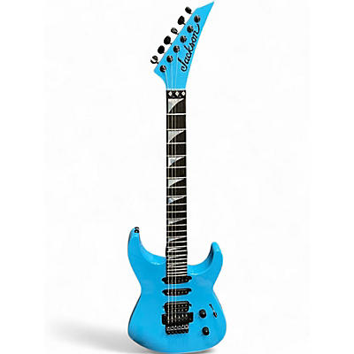 Used Jackson American Series Soloist SL3 Riviera Blue Solid Body Electric Guitar