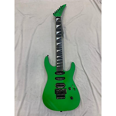 Jackson Used Jackson American Series Soloist SL3 SLIME GREEN Solid Body Electric Guitar