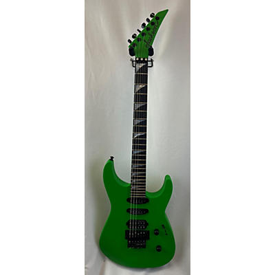 Jackson Used Jackson American Series Soloist SL3 Slime Green Solid Body Electric Guitar