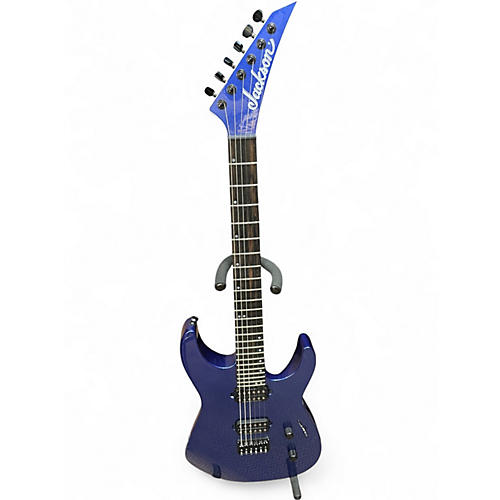 Used Jackson American Series Virtuoso HT Blue Solid Body Electric Guitar Blue