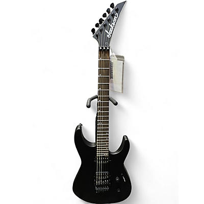 Jackson Used Jackson American Series Virtuoso Matte Black Solid Body Electric Guitar