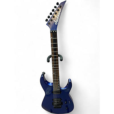 Used Jackson American Series Virtuoso Mystic Blue Solid Body Electric Guitar