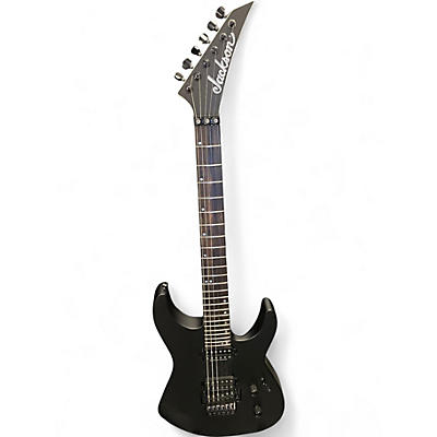 Used Jackson American Series Virtuoso Satin Black Solid Body Electric Guitar