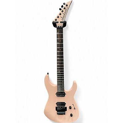 Used Jackson American Series Virtuoso Satin Shell Pink Solid Body Electric Guitar