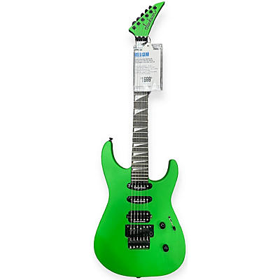 Jackson Used Jackson American Soloist Sl3 Matte Green Solid Body Electric Guitar