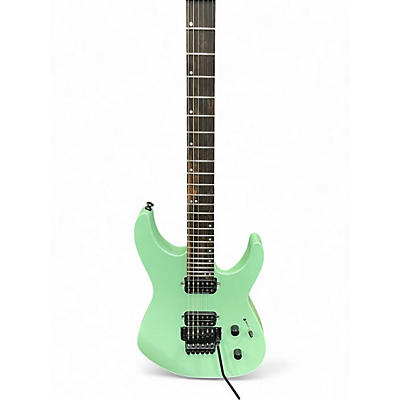 Used Jackson American Virtuoso Mint Green Solid Body Electric Guitar