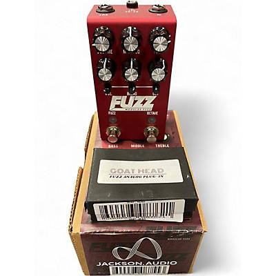 Used Jackson Audio FUZZ Modular Fuzz with extra Goat Head Sound Module Effect Pedal