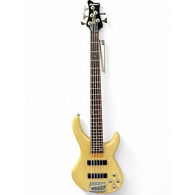 Used Jackson C5A TRANS IVORY Electric Bass Guitar