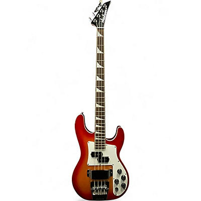 Used Jackson CBNXT DX IV ROCKET RED Electric Bass Guitar