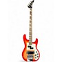 Used Jackson CBXDX IV FIREBURST Electric Bass Guitar FIREBURST