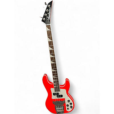 Used Jackson CBXDXIV Capri Orange Electric Bass Guitar