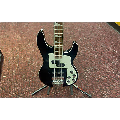 Jackson Used Jackson CBXNT Black And White Electric Bass Guitar