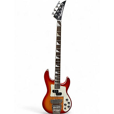 Used Jackson CBXNT  Cherry Sunburst Electric Bass Guitar