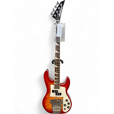 Used Jackson CBXNT DX IV 2 Color Sunburst Electric Bass Guitar