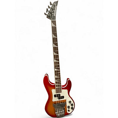Used Jackson CBXNT DX IV Fireburst Electric Bass Guitar