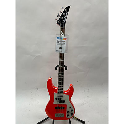 Jackson Used Jackson CBXNT DX IV Orange Electric Bass Guitar