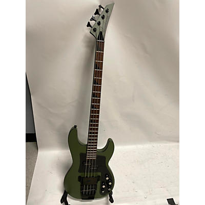 Jackson Used Jackson CBXNT DX V Bass Camo Green Electric Bass Guitar