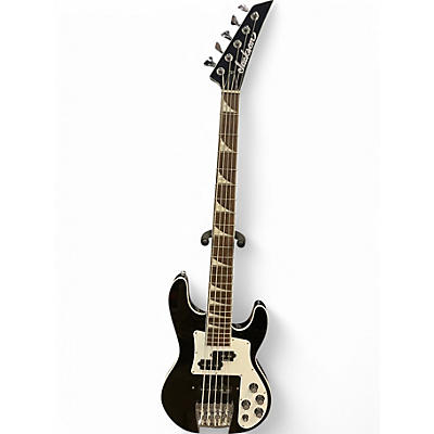 Used Jackson CBXNT DX V Gloss Black Electric Bass Guitar