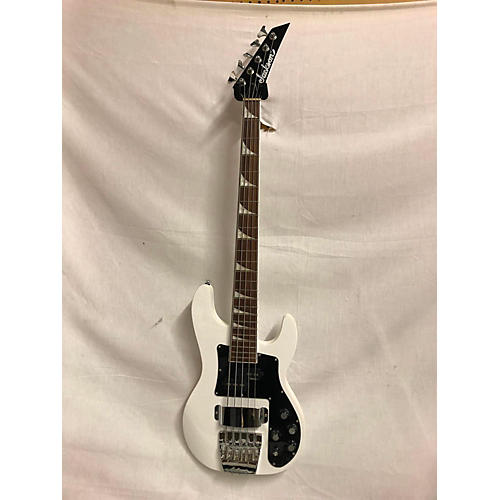 Jackson Used Jackson CBXNT V White Electric Bass Guitar White