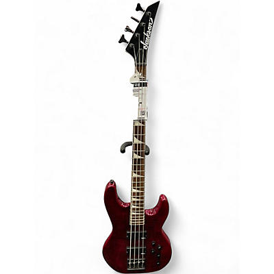 Used Jackson CBXNT4 RED Electric Bass Guitar