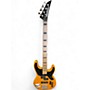 Used Jackson CBXNTM IV Butterscotch Electric Bass Guitar Butterscotch