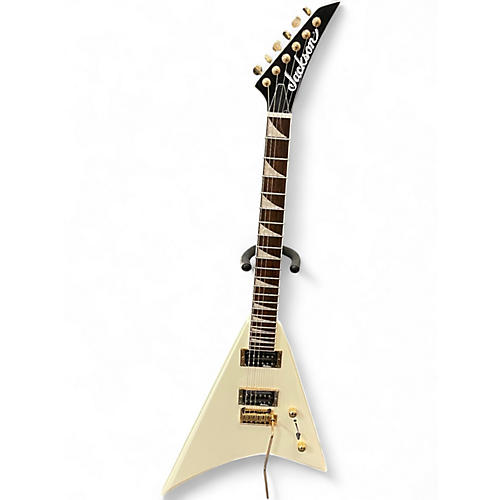Used Jackson CDX 22 Antique Ivory Solid Body Electric Guitar Antique Ivory