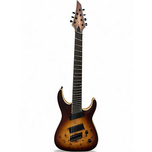 Used Jackson CONCEPT SOLOIST HT MS 7 BOURBAN BURST Solid Body Electric Guitar BOURBAN BURST