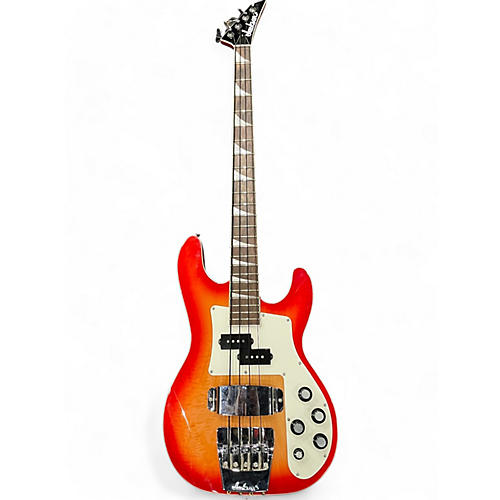 Jackson Used Jackson Cbxnt Fireburst Electric Bass Guitar Fireburst