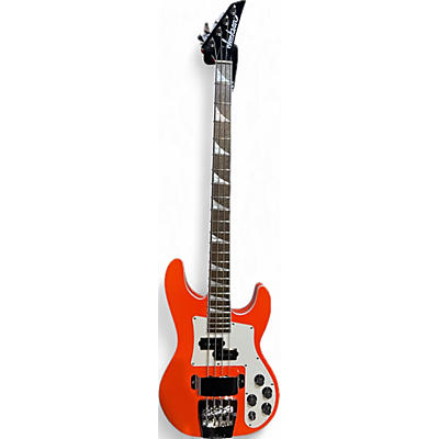 Jackson Used Jackson Cbxnt Orange Electric Bass Guitar