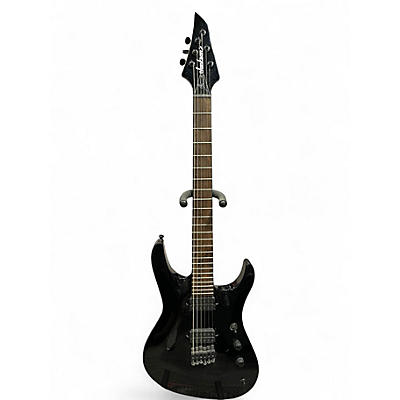 Used Jackson  Chris Broderick Pro Series Solo 6  Black Solid Body Electric Guitar