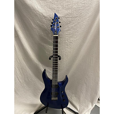 Jackson Used Jackson Chris Broderick Pro Series Solo 6 Metallic Blue Solid Body Electric Guitar