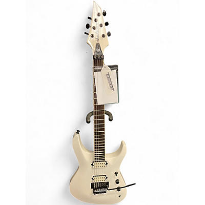 Used Jackson Chris Broderick Pro Series Solo 6 Snow White Solid Body Electric Guitar