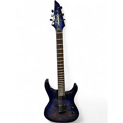 Used Jackson Chris Broderick Pro Series Solo 6 Trans Blue Solid Body Electric Guitar