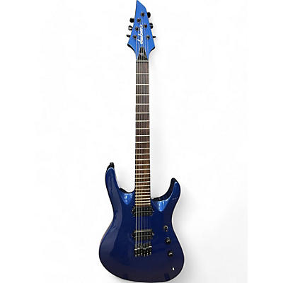 Jackson Used Jackson Chris Broderick Pro Series Solo 6 blue Solid Body Electric Guitar