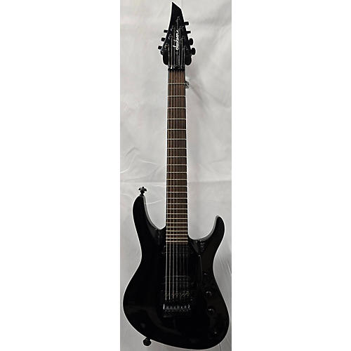 Jackson Used Jackson Chris Broderick Pro Series Solo 7 Black Solid Body Electric Guitar Black