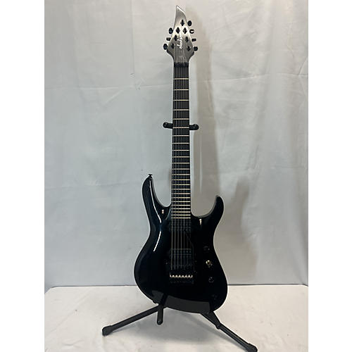 Jackson Used Jackson Chris Broderick Pro Series Solo 7 Black Solid Body Electric Guitar Black