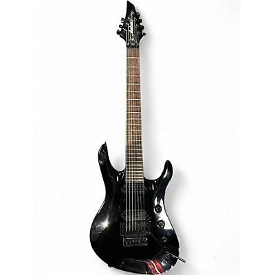 Used Jackson Chris Broderick Pro Series Solo 7 Black Solid Body Electric Guitar