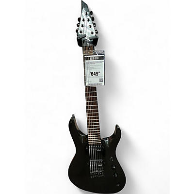 Used Jackson Chris Broderick Signature Soloist 7 String Black Sparkle Solid Body Electric Guitar