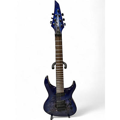 Used Jackson Chris Broderick Signature Soloist 7 String Trans Blue Solid Body Electric Guitar