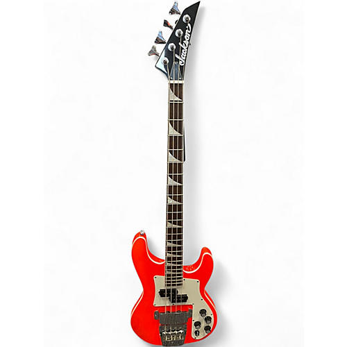 Used Jackson Concert CBXNT DX IV ORANGE Electric Bass Guitar ORANGE