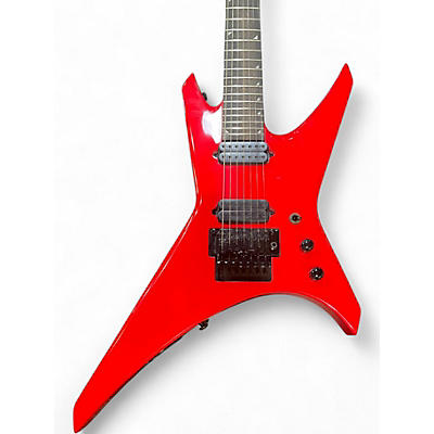 Used Jackson DAVE DAVIDSON WARRIOR WS7 FERRARI RED Solid Body Electric Guitar