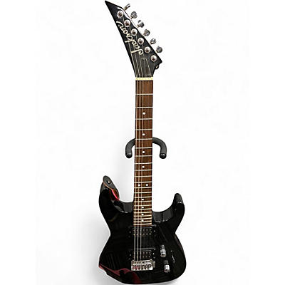 Used Jackson DINKY BLACK Solid Body Electric Guitar