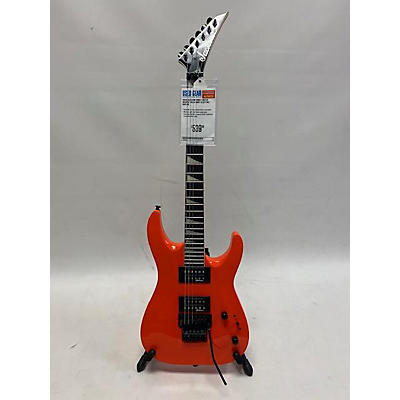 Used Jackson DINKY DK2XR Orange Solid Body Electric Guitar