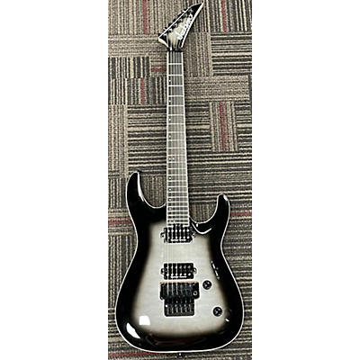 Jackson Used Jackson DINKY DKAQ PLUS Black And Silver Solid Body Electric Guitar