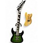 Used Jackson DINKY JS20 DKQ 2PT TRANSPARENT GREEN Solid Body Electric Guitar TRANSPARENT GREEN