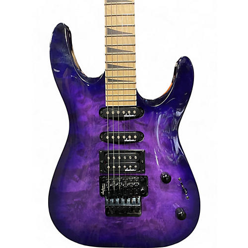 Jackson Used Jackson DINKY JS34Q TRANS PURPLE Solid Body Electric Guitar TRANS PURPLE