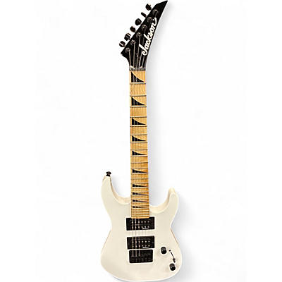 Used Jackson DINKY MINION White Solid Body Electric Guitar